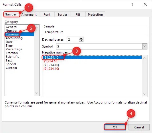 How to sum negative numbers in Excel - Excel Wizard