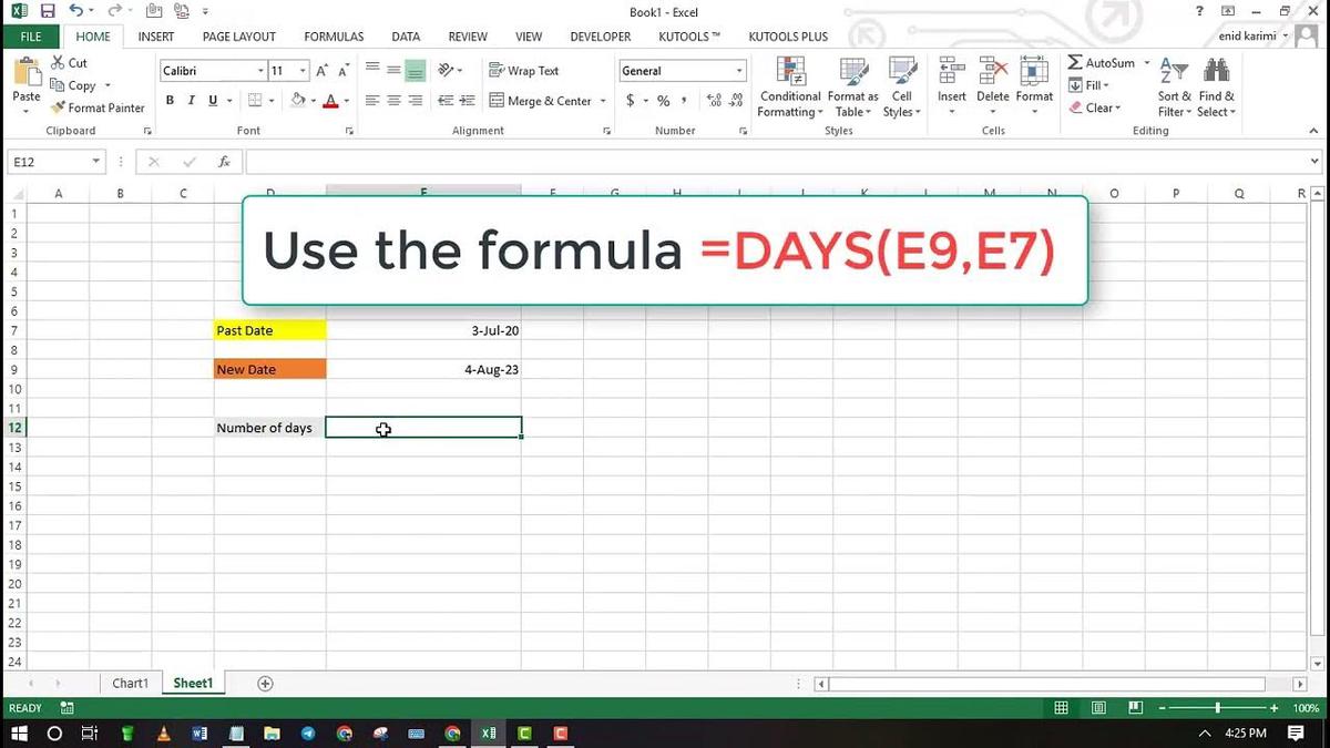 how-to-add-days-with-date-in-excel-youtube