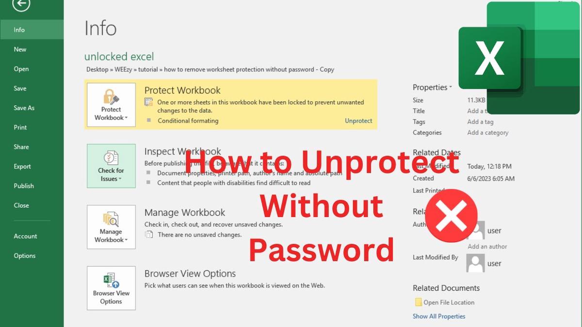 unprotect-excel-unlocking-excel-sheet-without-password-100-youtube