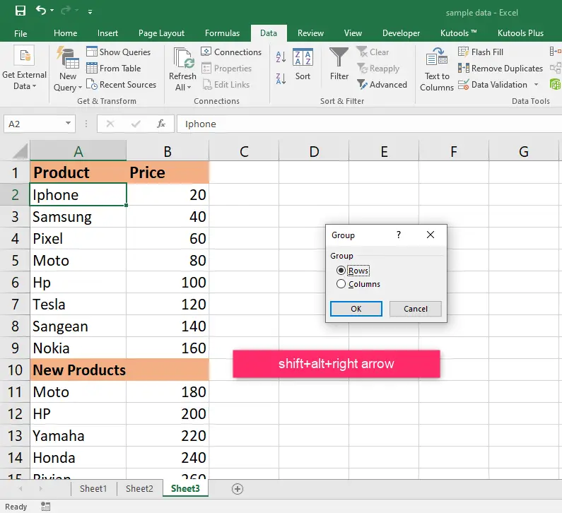 How To Remove Group Rows In Excel