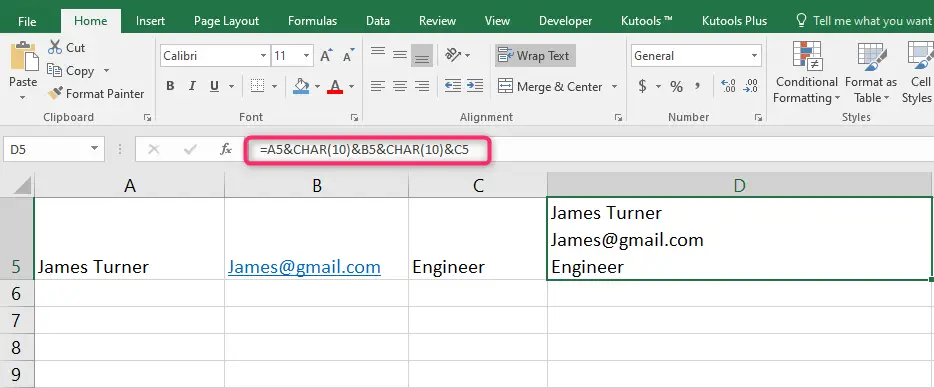 How To Use CONCATENATE Function In Excel - Excel Wizard