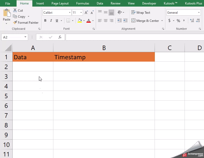 How To Automatically Add Timestamp In Excel When Cell Changes ...