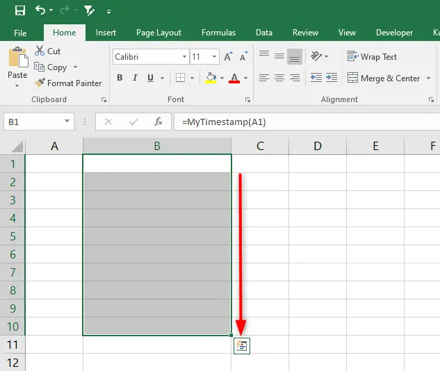 How To Timestamp When A Cell Changes In Microsoft Excel - Excel Wizard