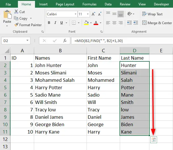 How to FIND MID in Excel - Excel Wizard