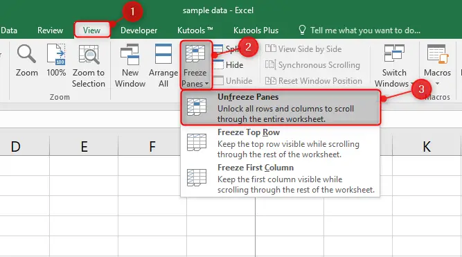 How to freeze panes in Excel top and side - Excel Wizard