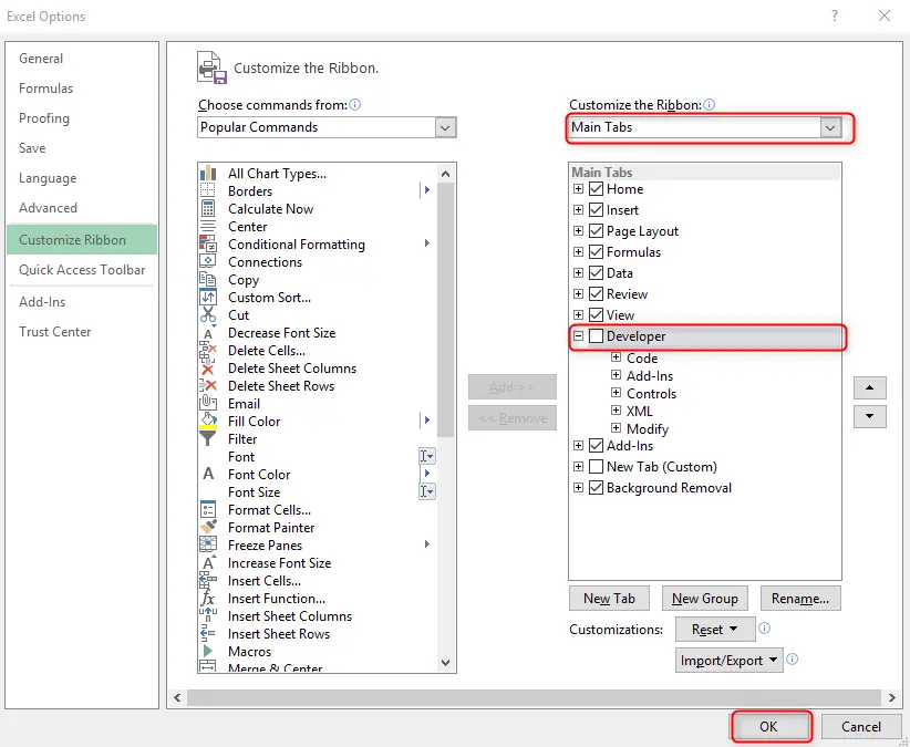 How To Add Developer Tab In Excel: Easy Guide - Excel Wizard