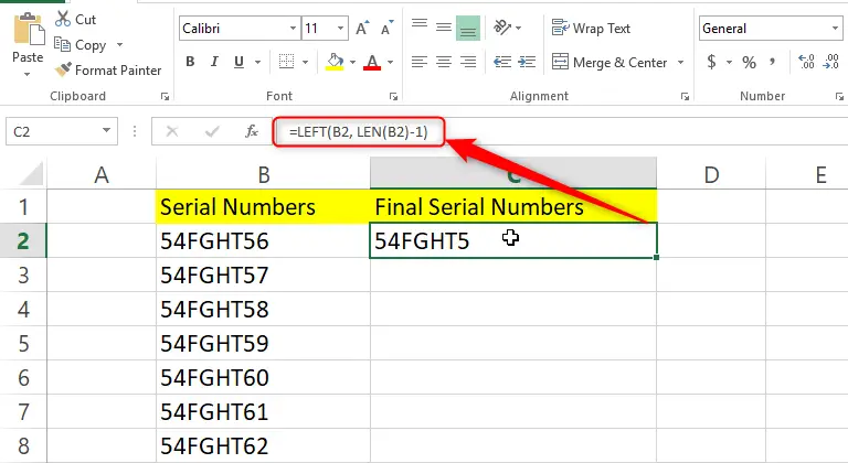 How To Remove Last Digit In Excel 5 Simple Ways Excel Wizard 2906