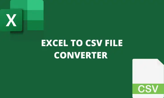 online file converter excel to csv