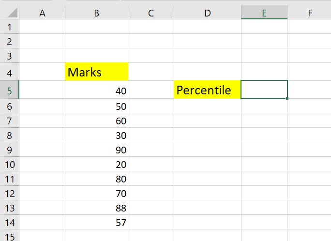How To Calculate Percentiles In Excel Excel Wizard How To Calculate Percentiles In Excel Excel Wizard